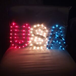 USA light up